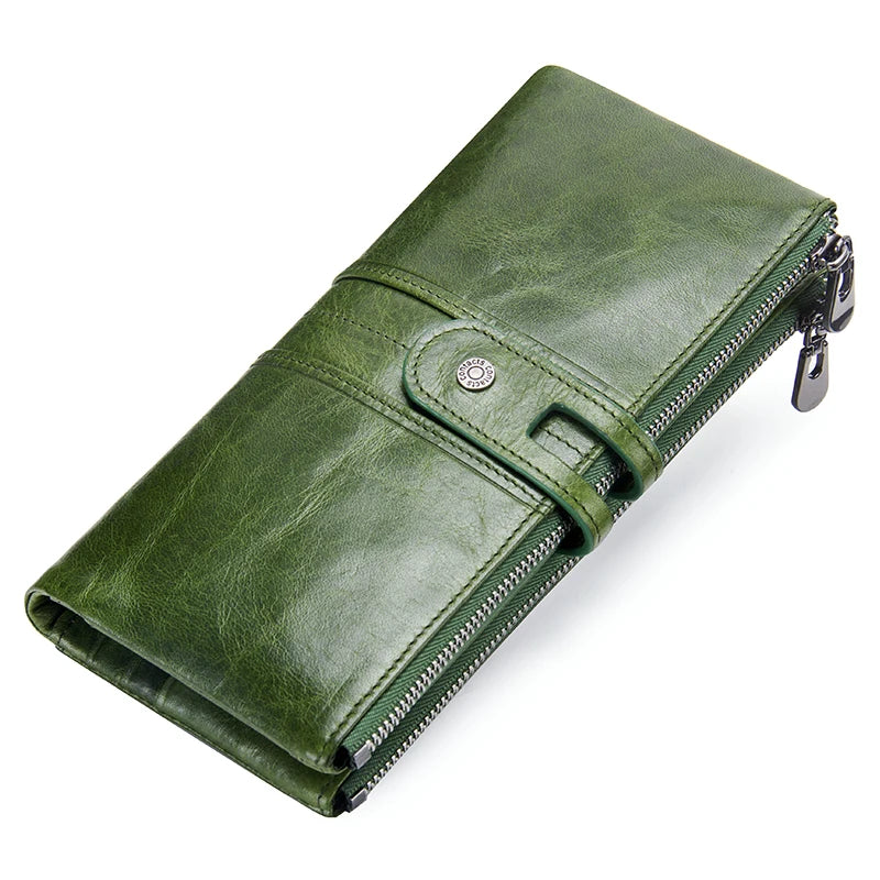 Women's leather wallet