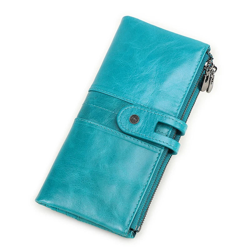 Women's leather wallet