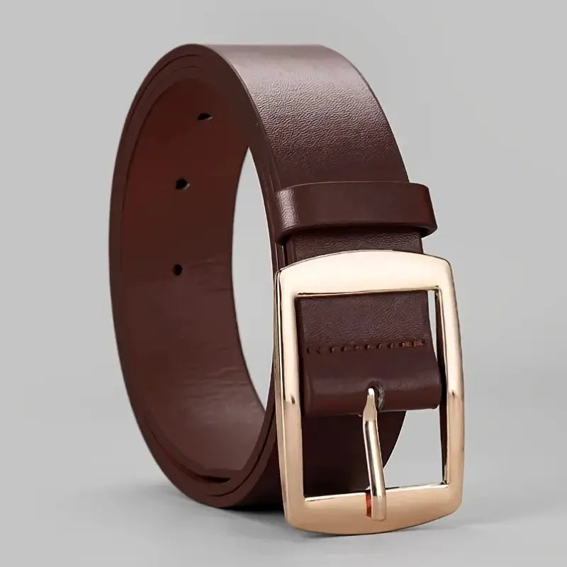 Men's leather belts
