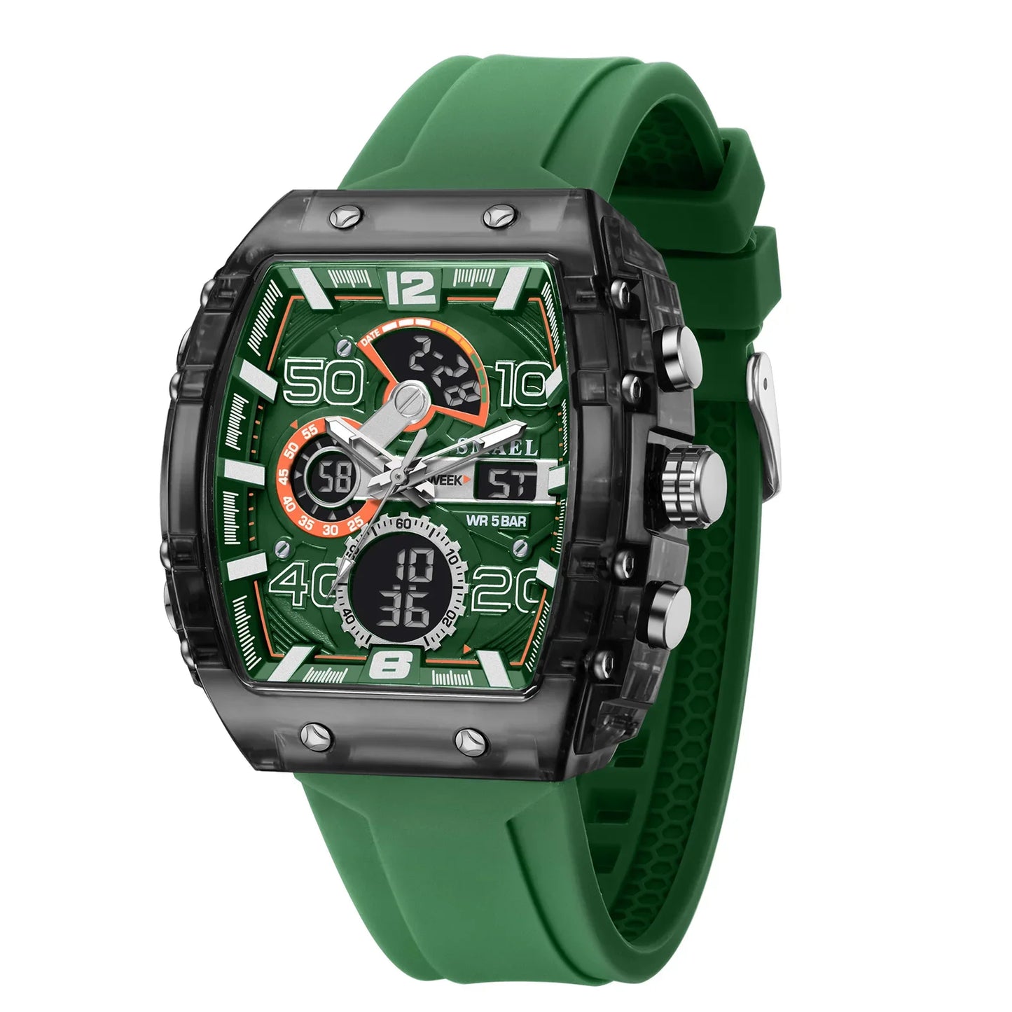 Men's Digital Analog Sports Watch