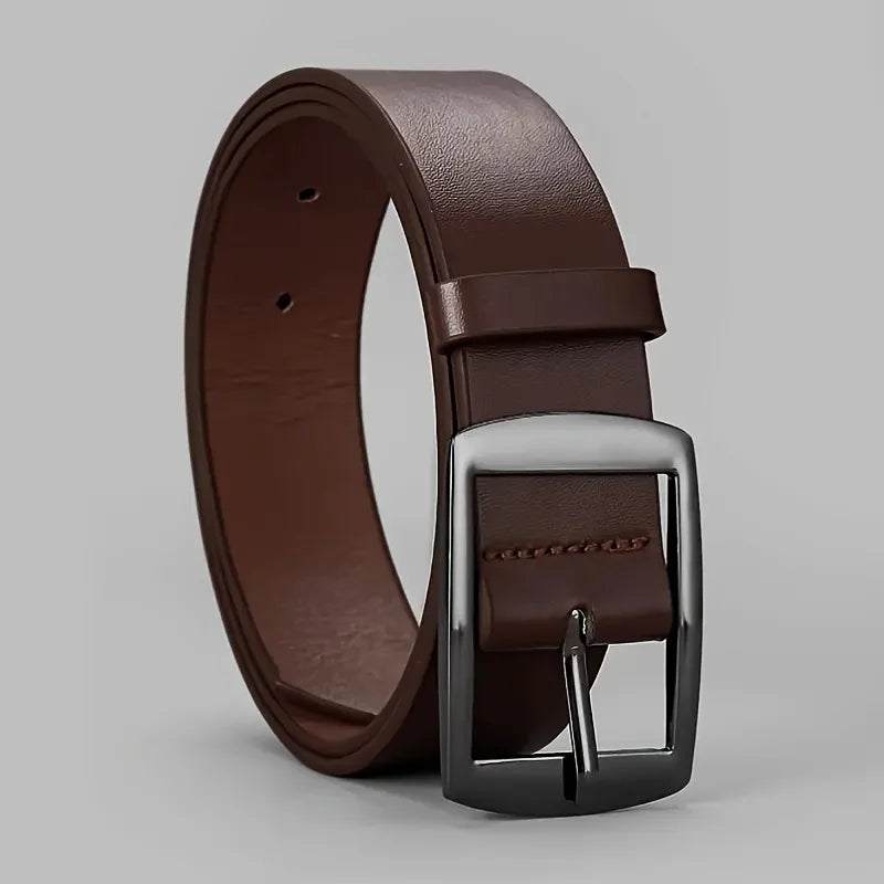 Men's leather belts