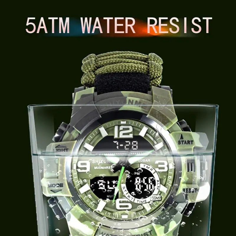 Military sports watch