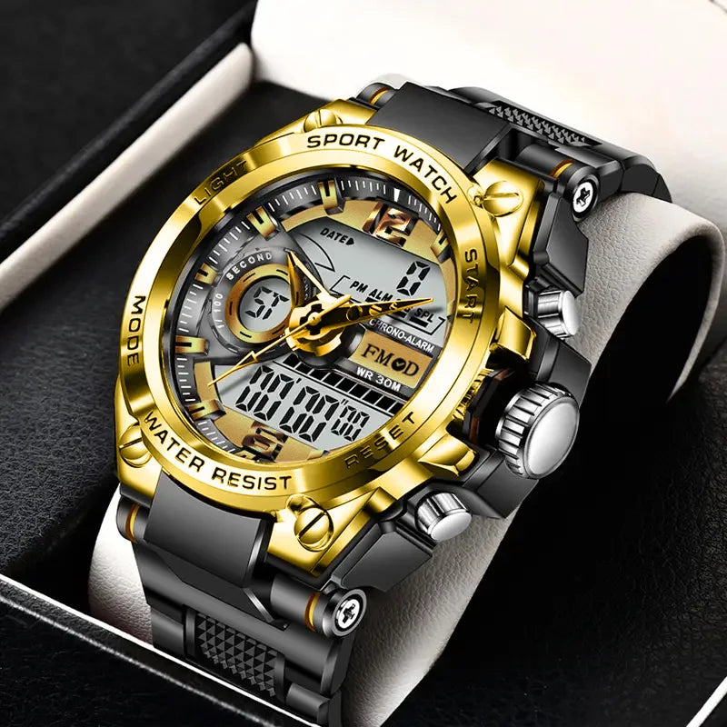 Men's digital wristwatch
