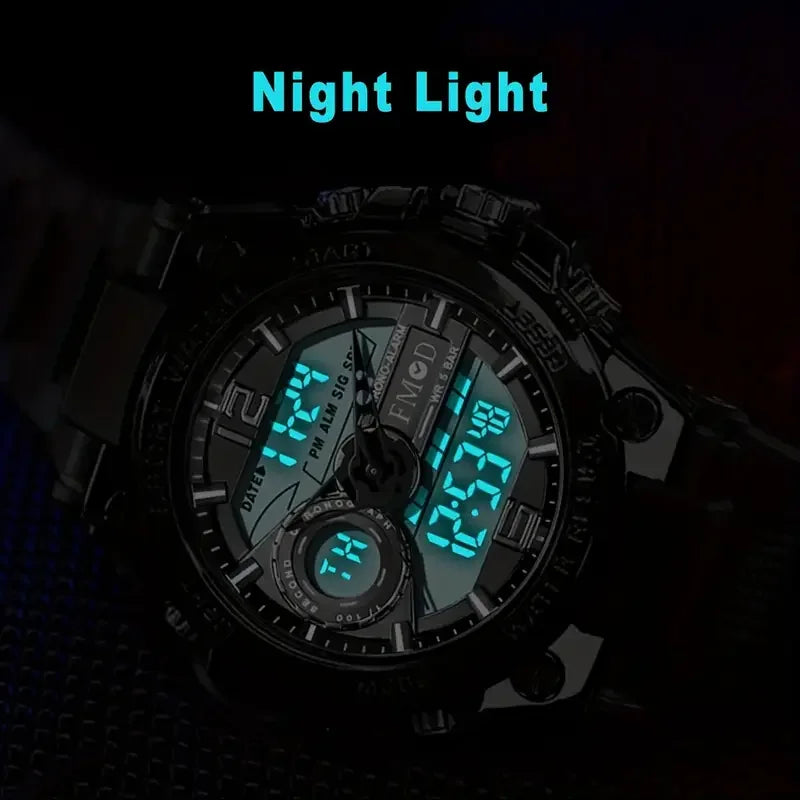 Men's digital wristwatch
