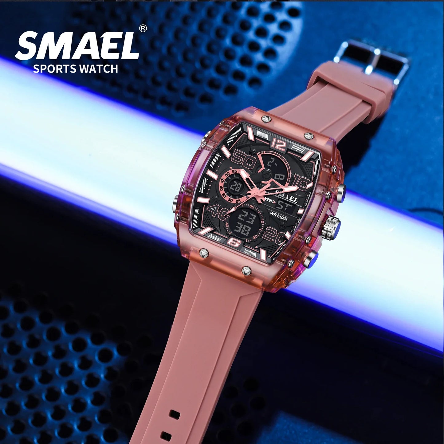 Men's Digital Analog Sports Watch