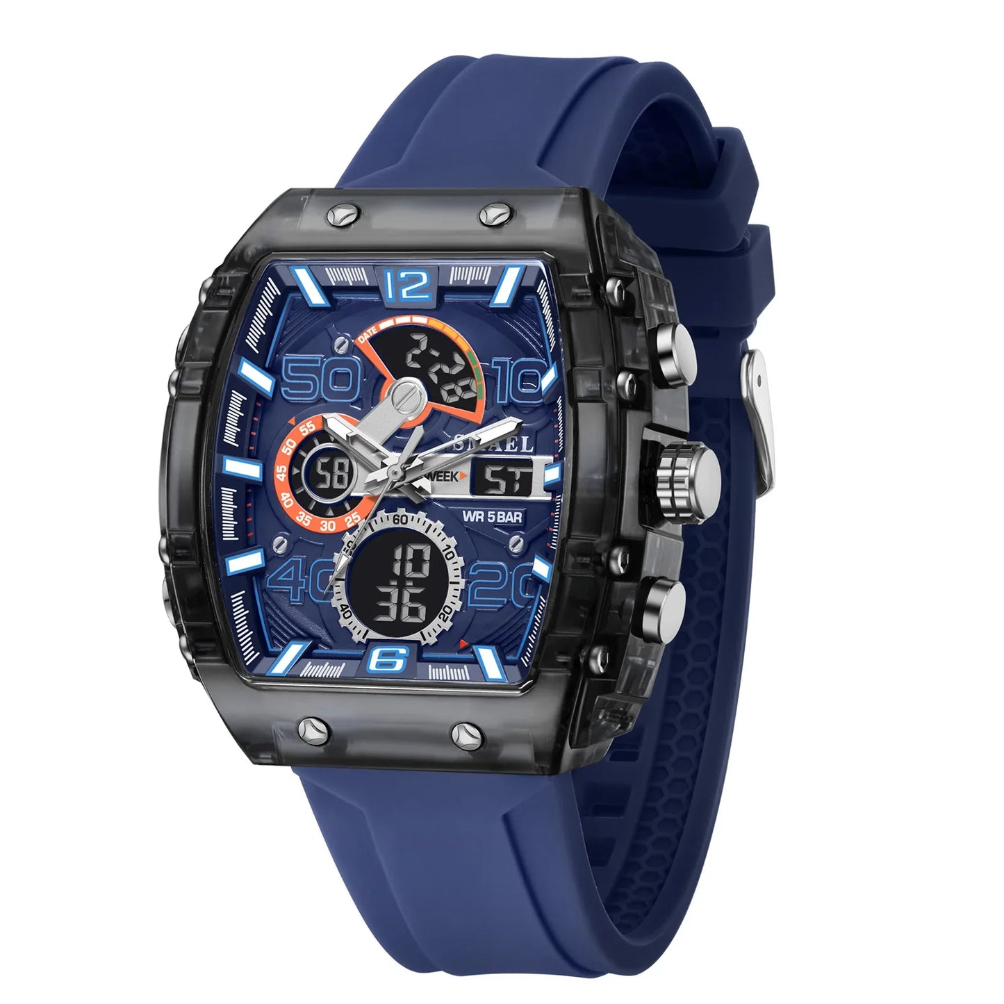 Men's Digital Analog Sports Watch