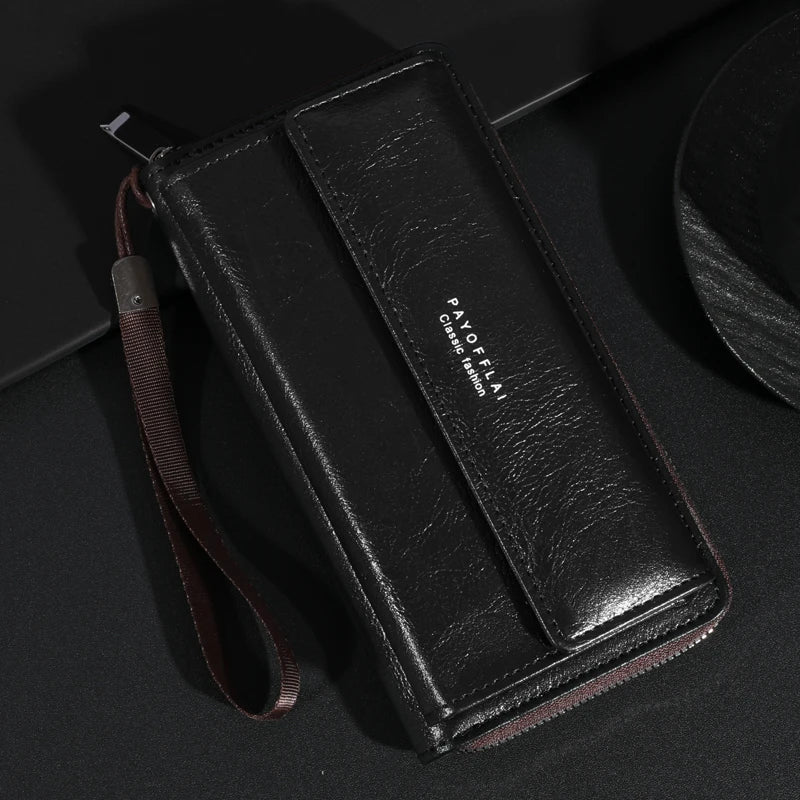 Men's leather wallet