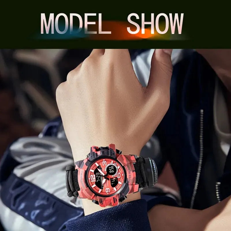 Military sports watch