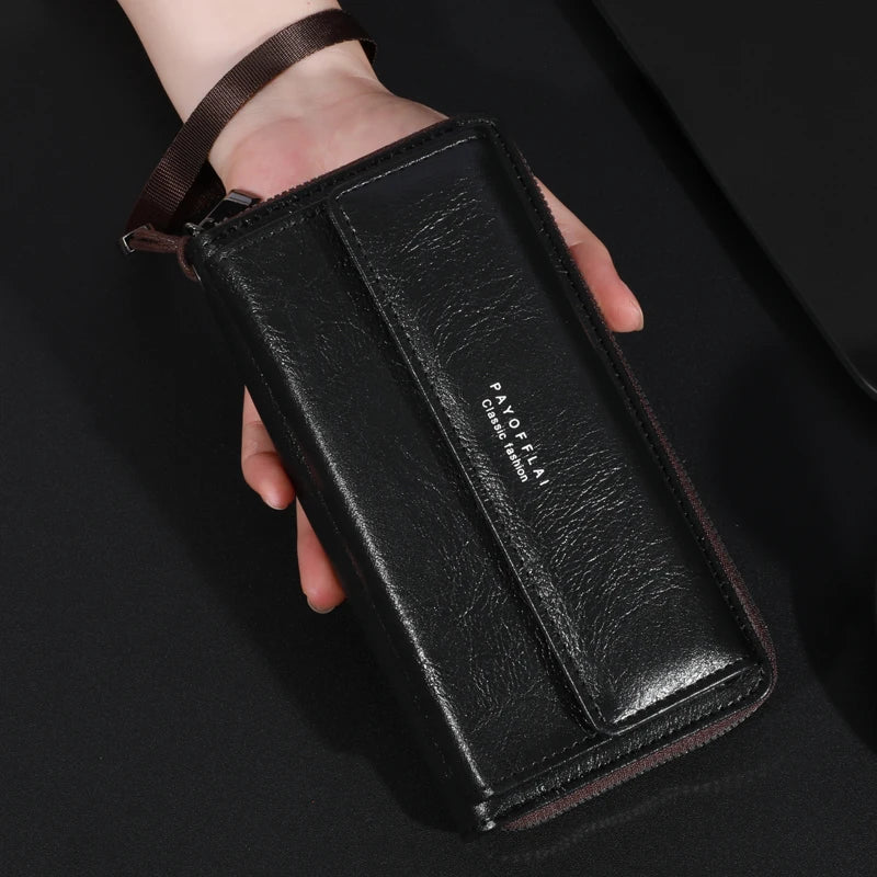 Men's leather wallet