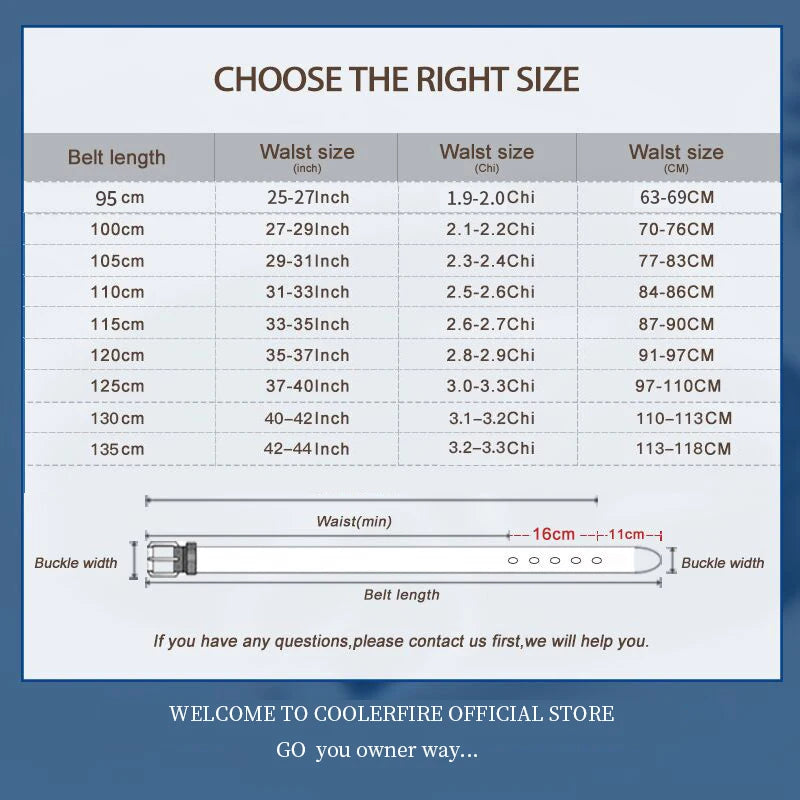 Reversible Business Work Man Belts High Quality Luxury Trouser Jeans Belts For Men Genuine Leather Belts Male Casual Strap HQ238