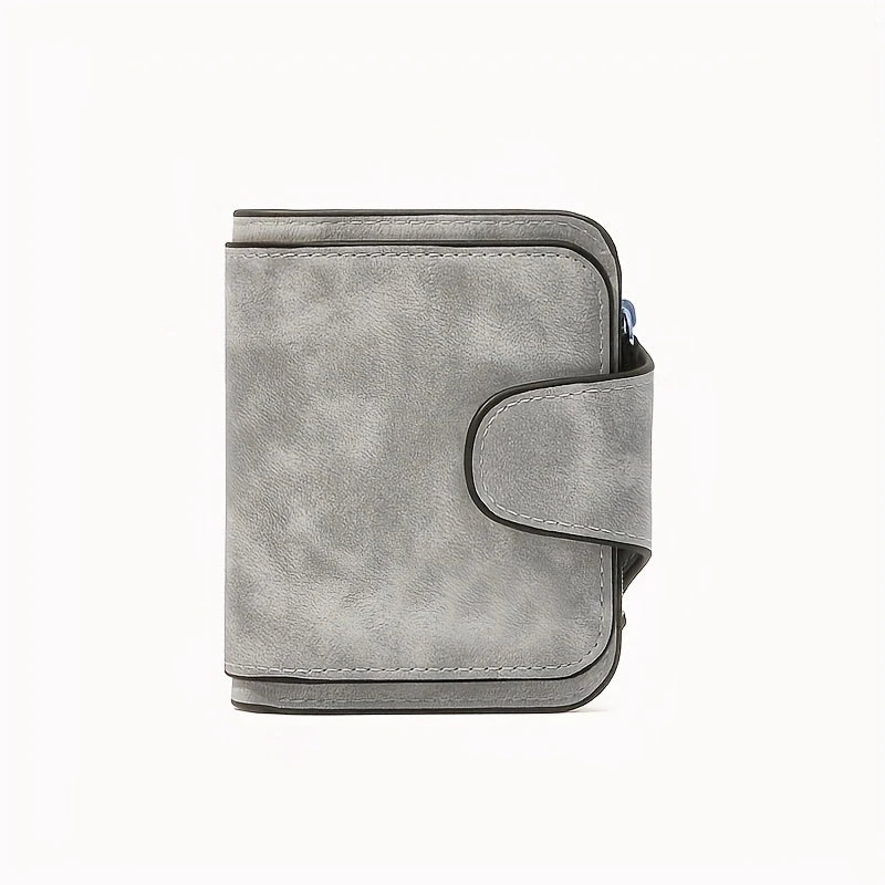 Women's matte leather wallet