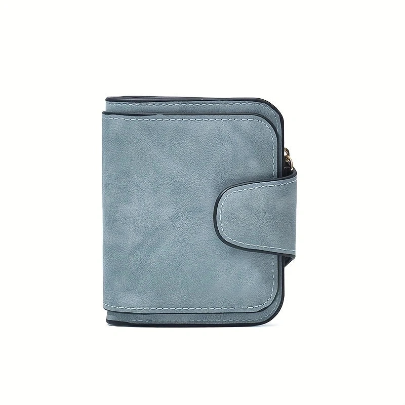 Women's matte leather wallet