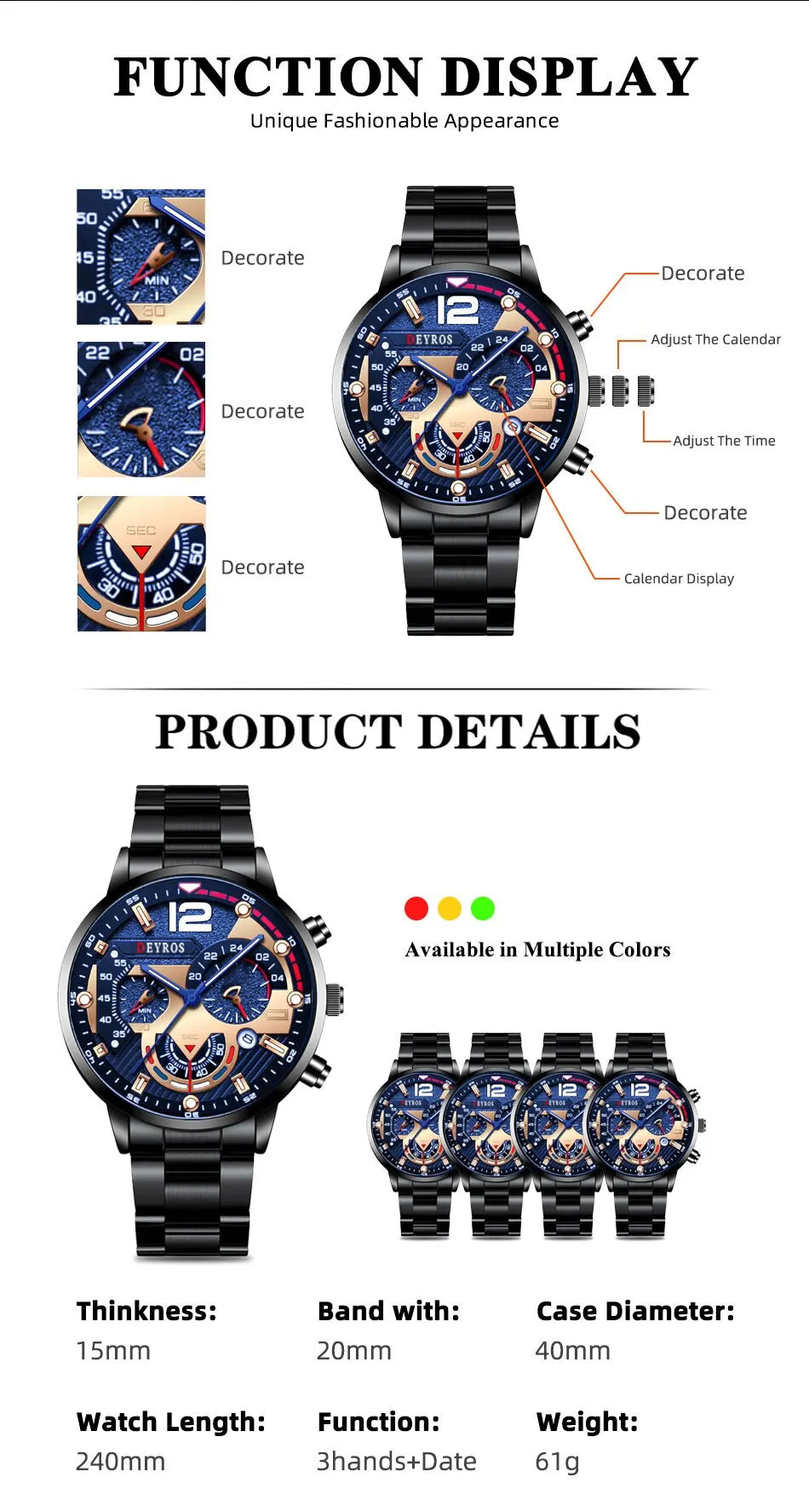 Men's watch