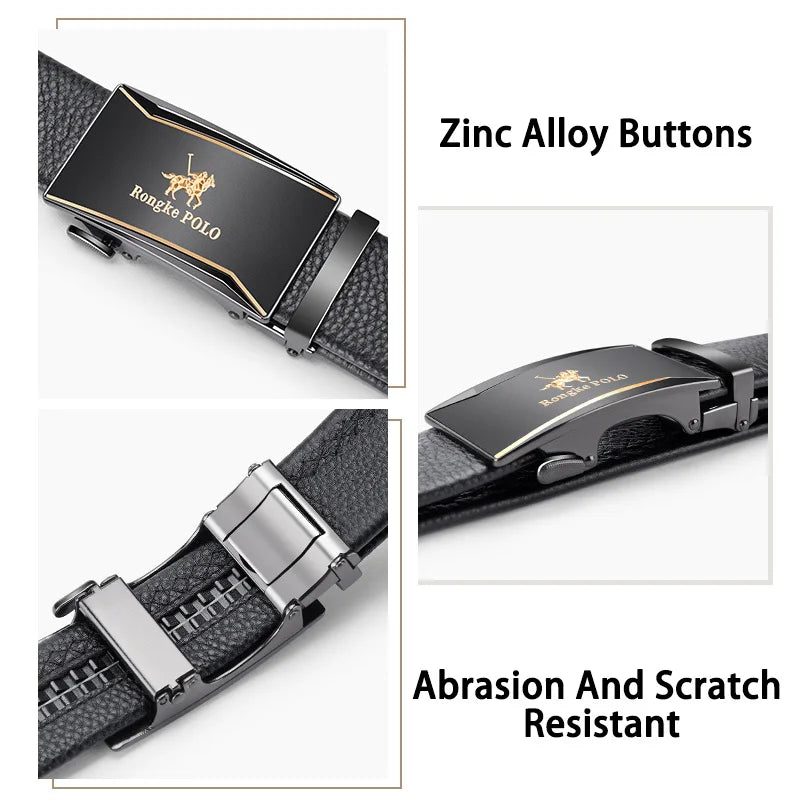Men's genuine leather belt