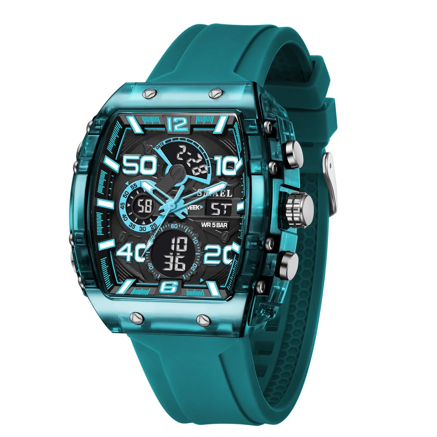 Men's Digital Analog Sports Watch