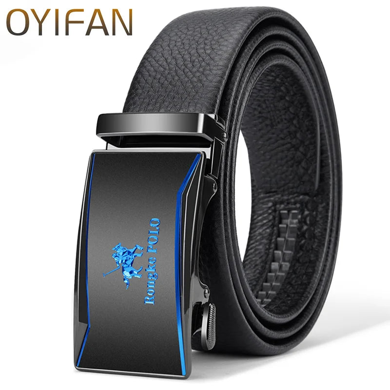Men's genuine leather belt