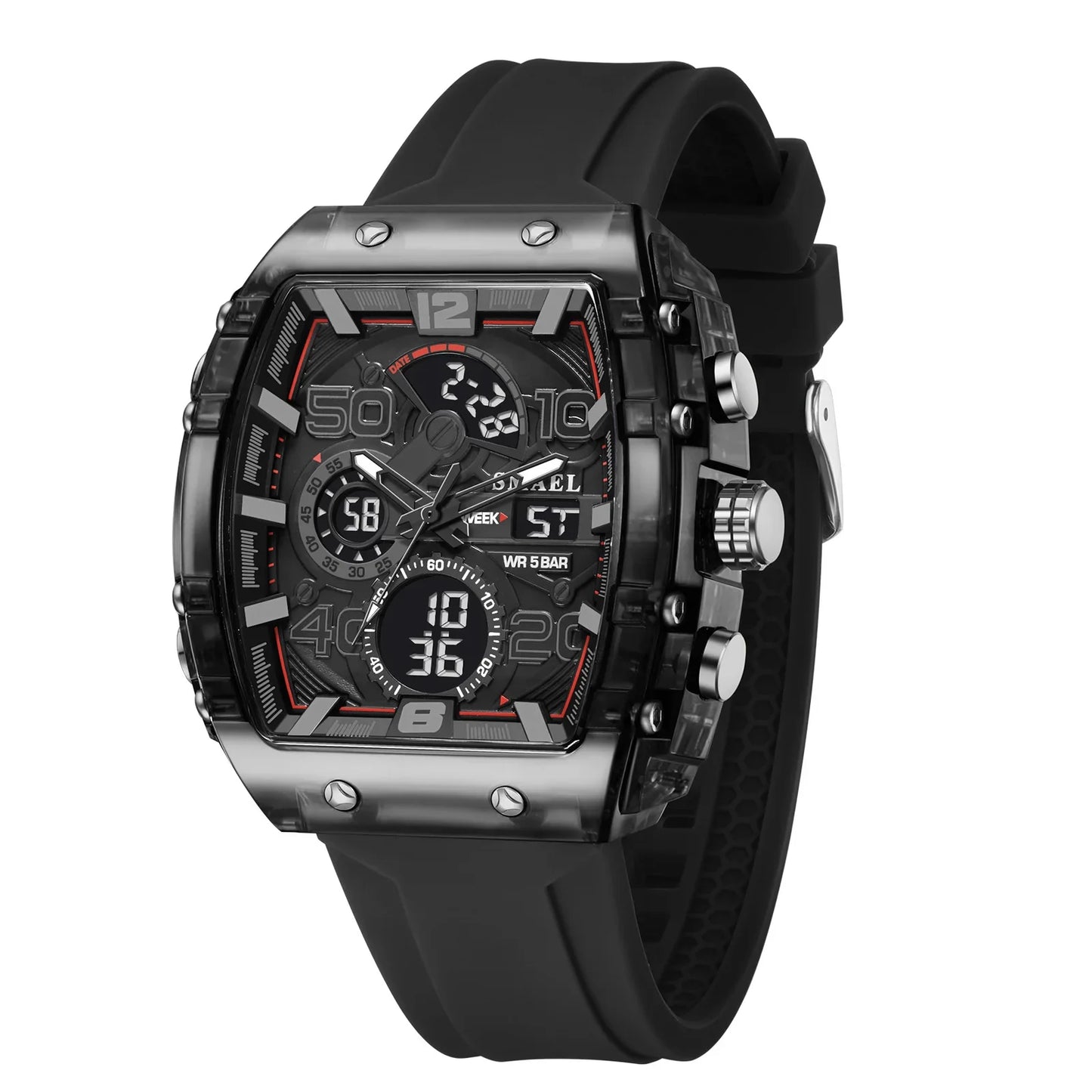 Men's Digital Analog Sports Watch