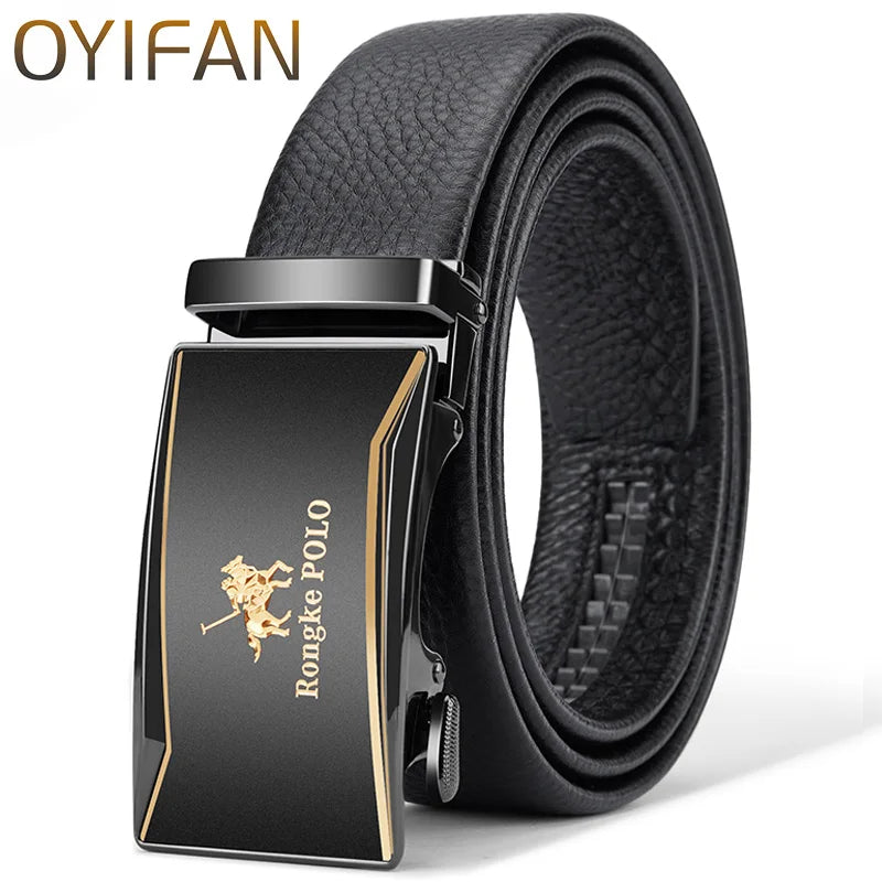 Men's genuine leather belt