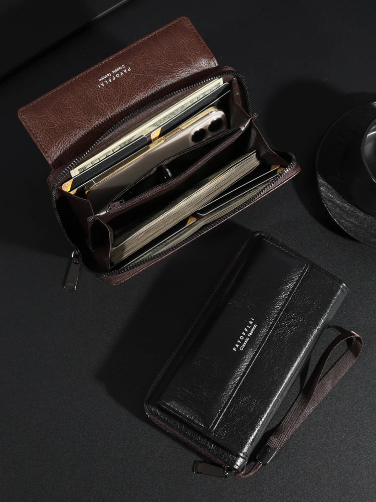 Men's leather wallet