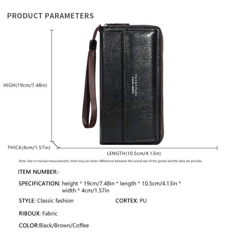 Men's leather wallet