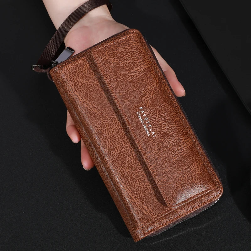 Men's leather wallet