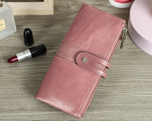 Women's leather wallet