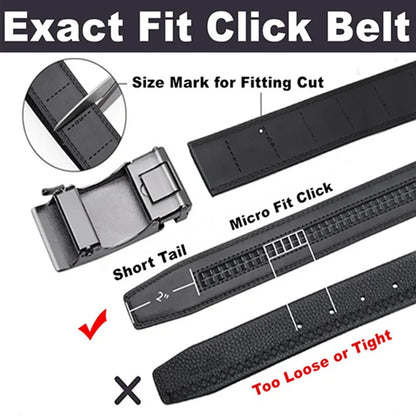 Men's genuine leather belt