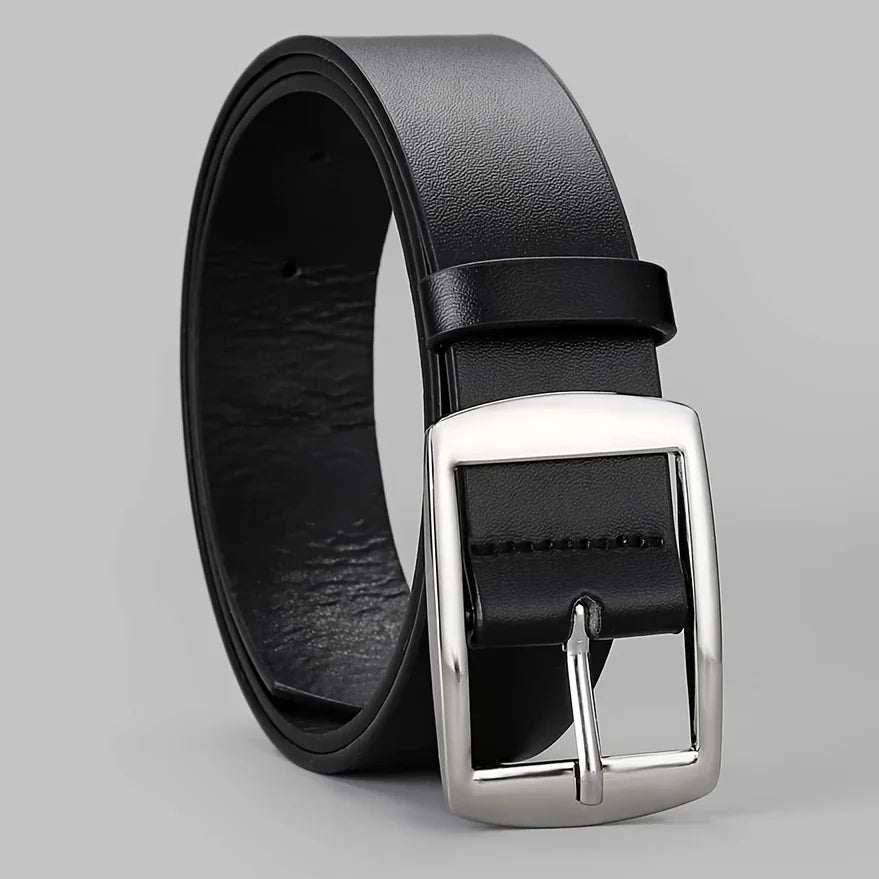 Men's leather belts