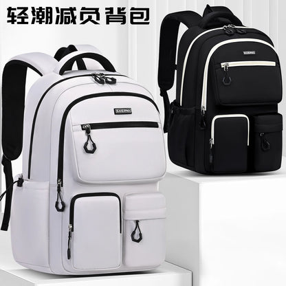 Chilren School Bags Elementary School Junior High School Backpack for Boys Girls Grade 4-9 Grade 4-9 Orthopedic Kids Backpack
