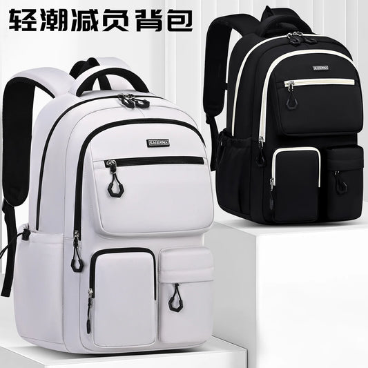 Chilren School Bags Elementary School Junior High School Backpack for Boys Girls Grade 4-9 Grade 4-9 Orthopedic Kids Backpack