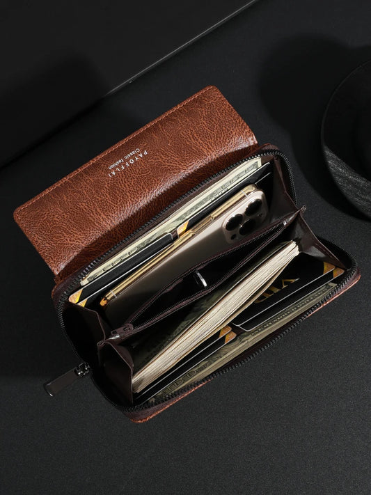 Men's leather wallet