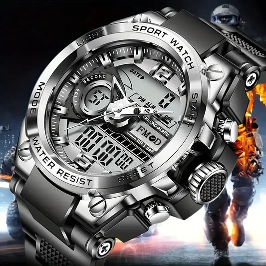 Men's digital wristwatch