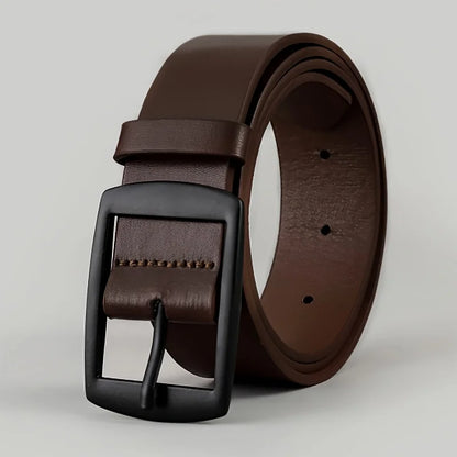 Men's leather belts