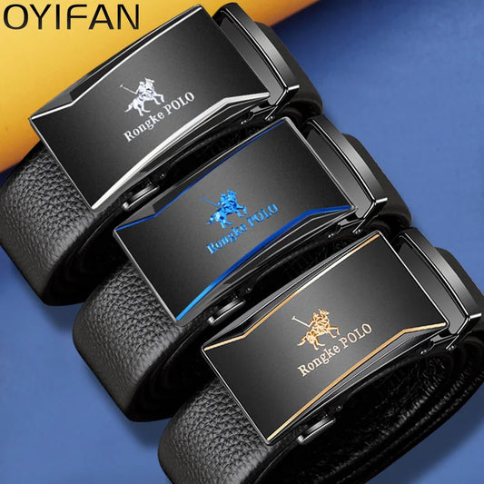 Men's genuine leather belt