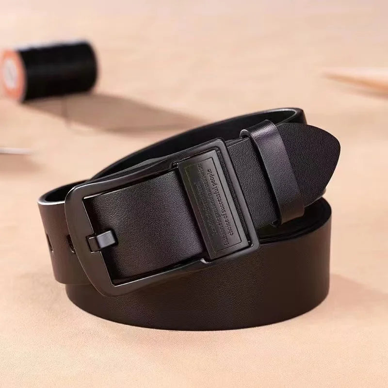 Men's leather belts